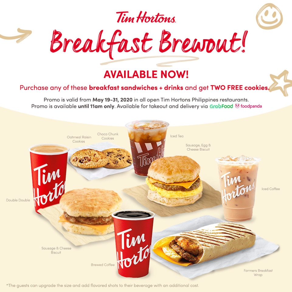 Manila Shopper: Tim Hortons Breakfast Brewout Promo: May 2020